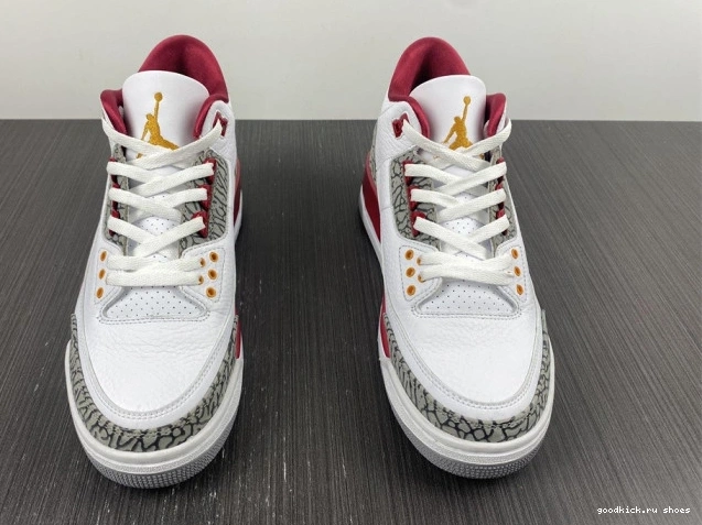 Jordan 3 Red Retro Cardinal CT8532-126 0705
